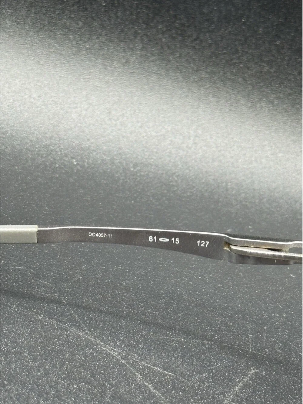 Oakley Plaintiff Infinite Hero Lead/Warm Grey Lenses OO4057-11